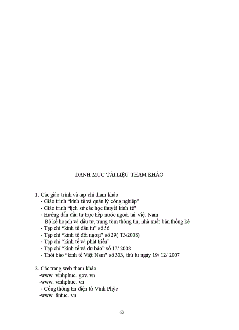 image for page Thực trạng thu hút FDI ở tỉnh Vĩnh Phúc