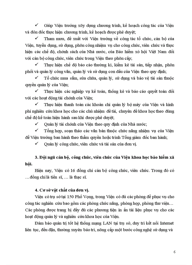 image for page Thực hiện bảo hiểm xã hội tại viện khoa học bảo hiểm xã hội.