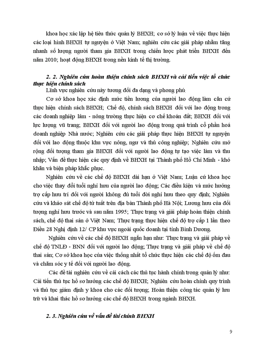 image for page Thực hiện bảo hiểm xã hội tại viện khoa học bảo hiểm xã hội.