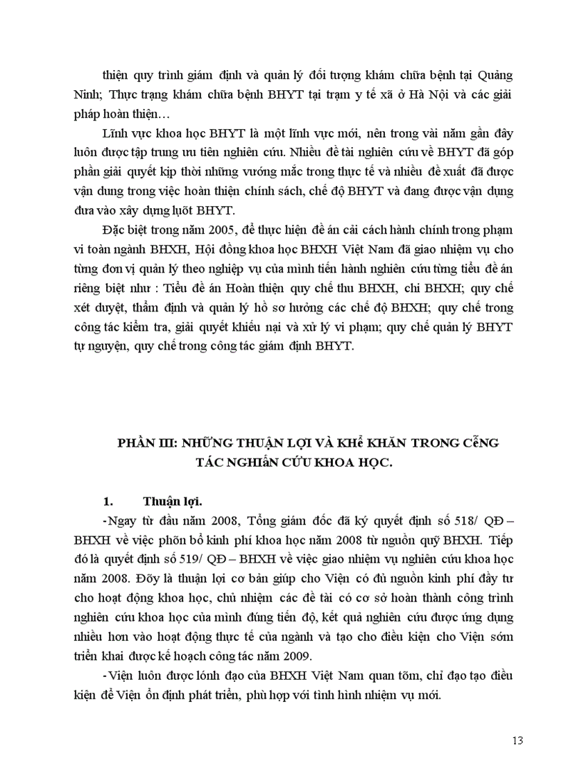 image for page Thực hiện bảo hiểm xã hội tại viện khoa học bảo hiểm xã hội.