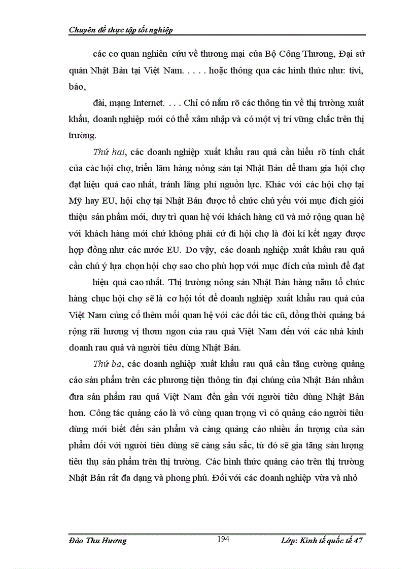 image for page Thúc đẩy xuất khẩu mặt hàng rau quả của Việt Nam sang thị trường Nhật Bản