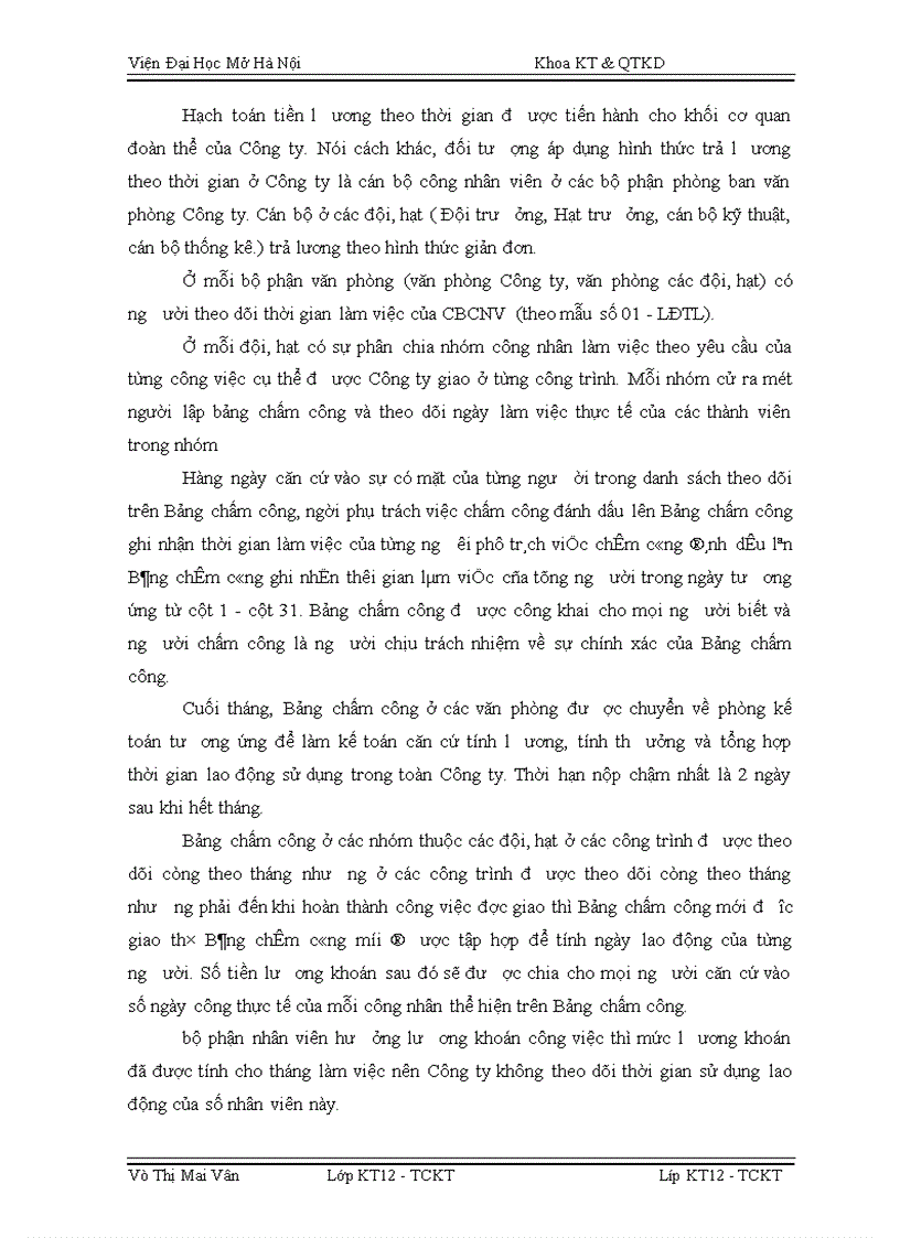 image for page Kế toán tiền lương và các khoản trích theo lương tại Công ty CP XDCT giao thông 810