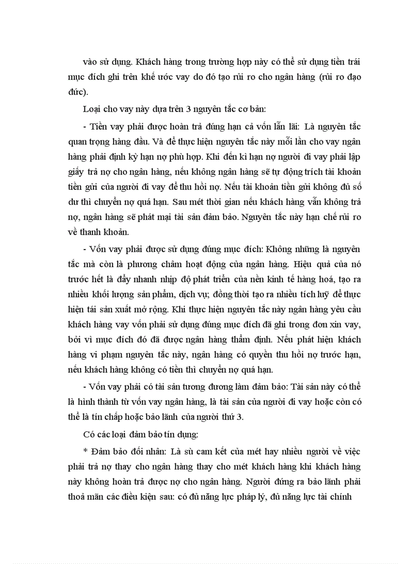 image for page Nâng cao hiệu quả hoạt động bảo đảm tiền vay bằng tài sản cầm cố, thế chấp tại Sở giao dịch I - Ngân hàng công thương Việt Nam