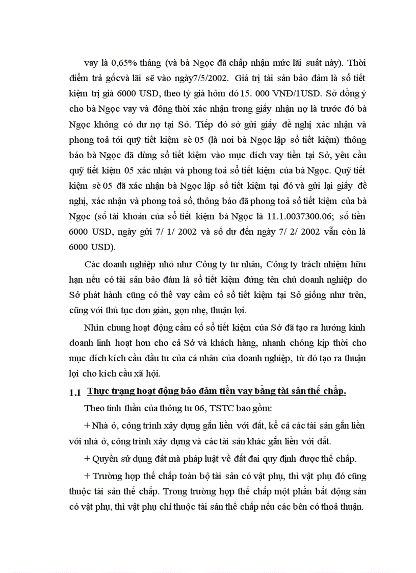 image for page Nâng cao hiệu quả hoạt động bảo đảm tiền vay bằng tài sản cầm cố, thế chấp tại Sở giao dịch I - Ngân hàng công thương Việt Nam