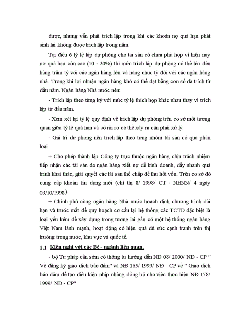 image for page Nâng cao hiệu quả hoạt động bảo đảm tiền vay bằng tài sản cầm cố, thế chấp tại Sở giao dịch I - Ngân hàng công thương Việt Nam