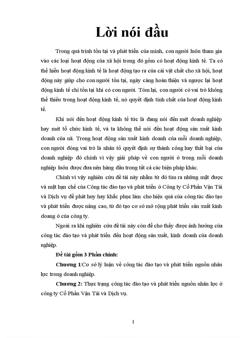 image for page Một số biện pháp nhằm nâng cào hiệu quả công tác đào tạo và phát triển nguồn nhân lực ở công ty Cổ Phần Vận Tải và Dịch Vụ