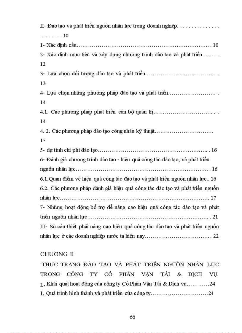 image for page Một số biện pháp nhằm nâng cào hiệu quả công tác đào tạo và phát triển nguồn nhân lực ở công ty Cổ Phần Vận Tải và Dịch Vụ
