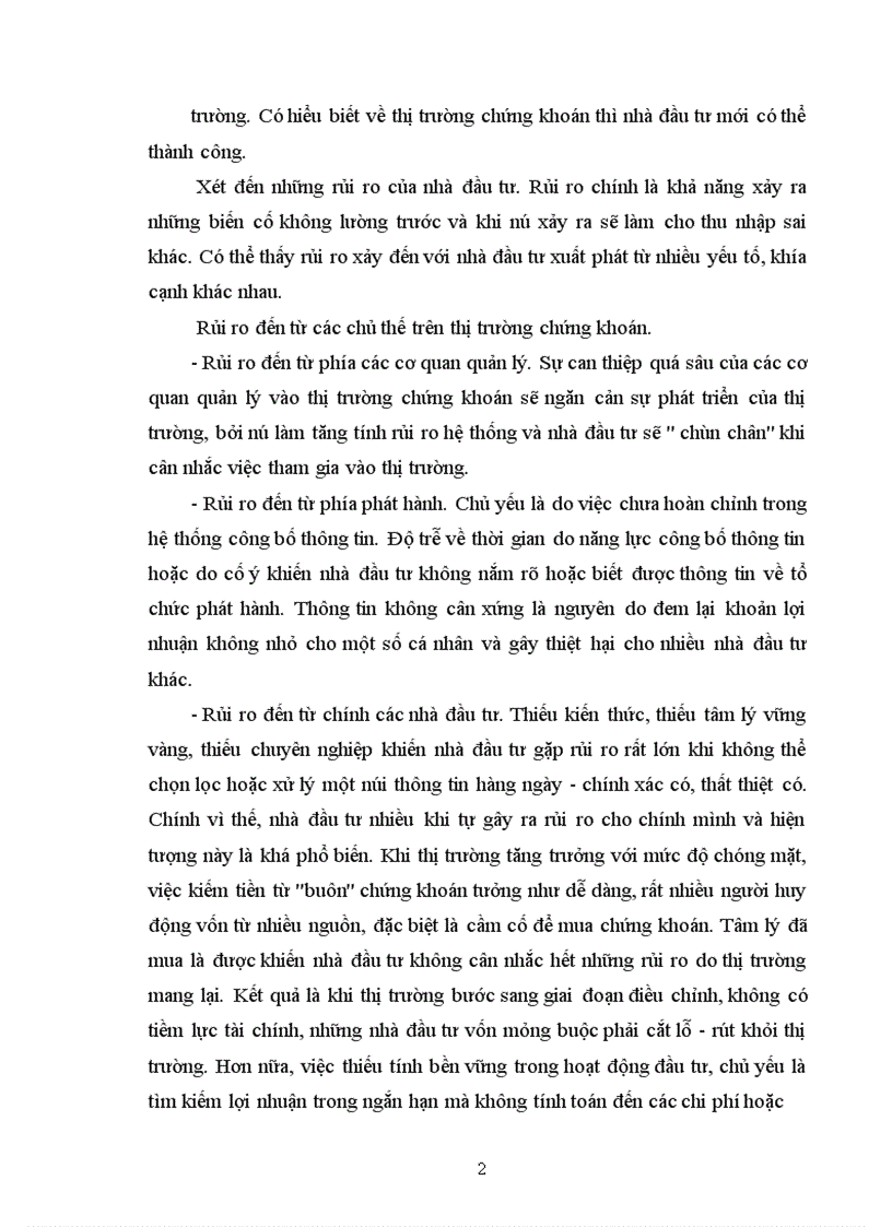 image for page Bài tập nhóm: Bình luận về sự tham gia của một trong các chủ thể trên thị trường chứng khoán.