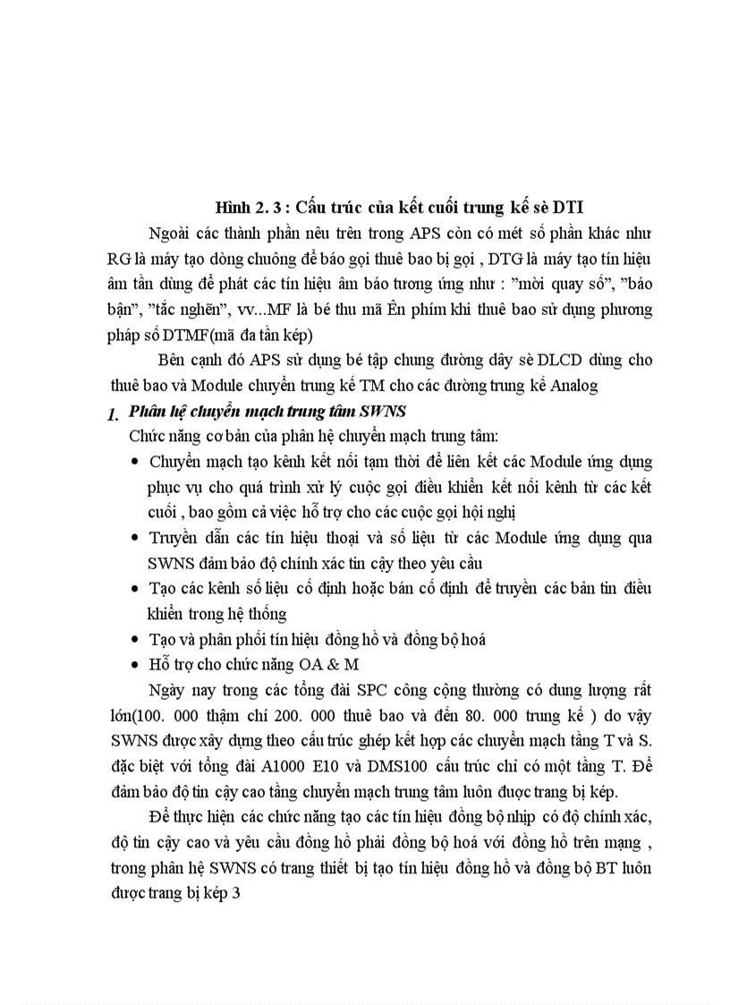 image for page Tổng quan về tổng đài SPC và tổng đài ALCATEL 1000 E10