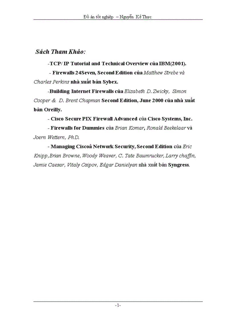 image for page Giới Thiệu Về An Ninh Mạng (Network Security) và Firewall