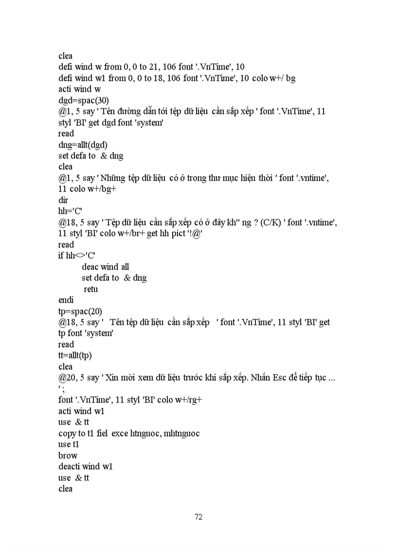 image for page Chương trình quản lý sinh viên