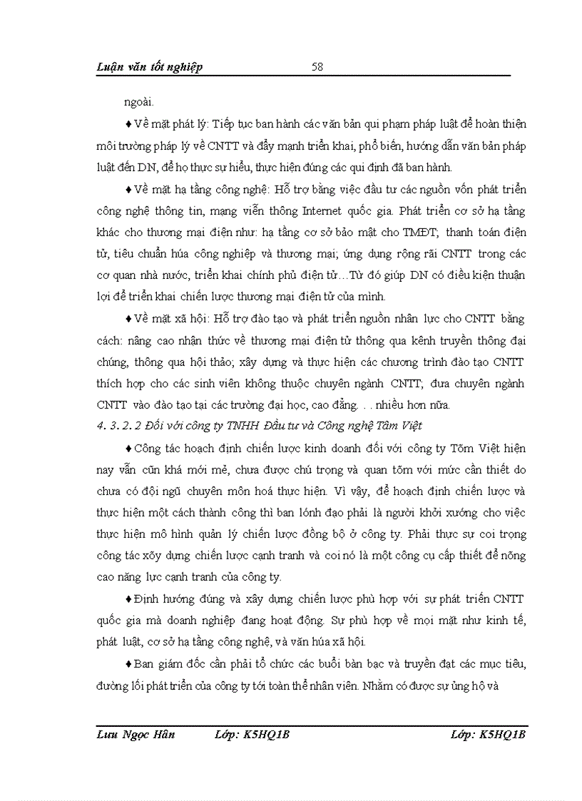 image for page Hoạch định chiến lược kinh doanh của Công ty TNHH Đầu tư và Công nghệ Tâm Việt