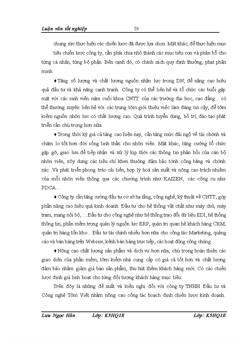 image for page Hoạch định chiến lược kinh doanh của Công ty TNHH Đầu tư và Công nghệ Tâm Việt