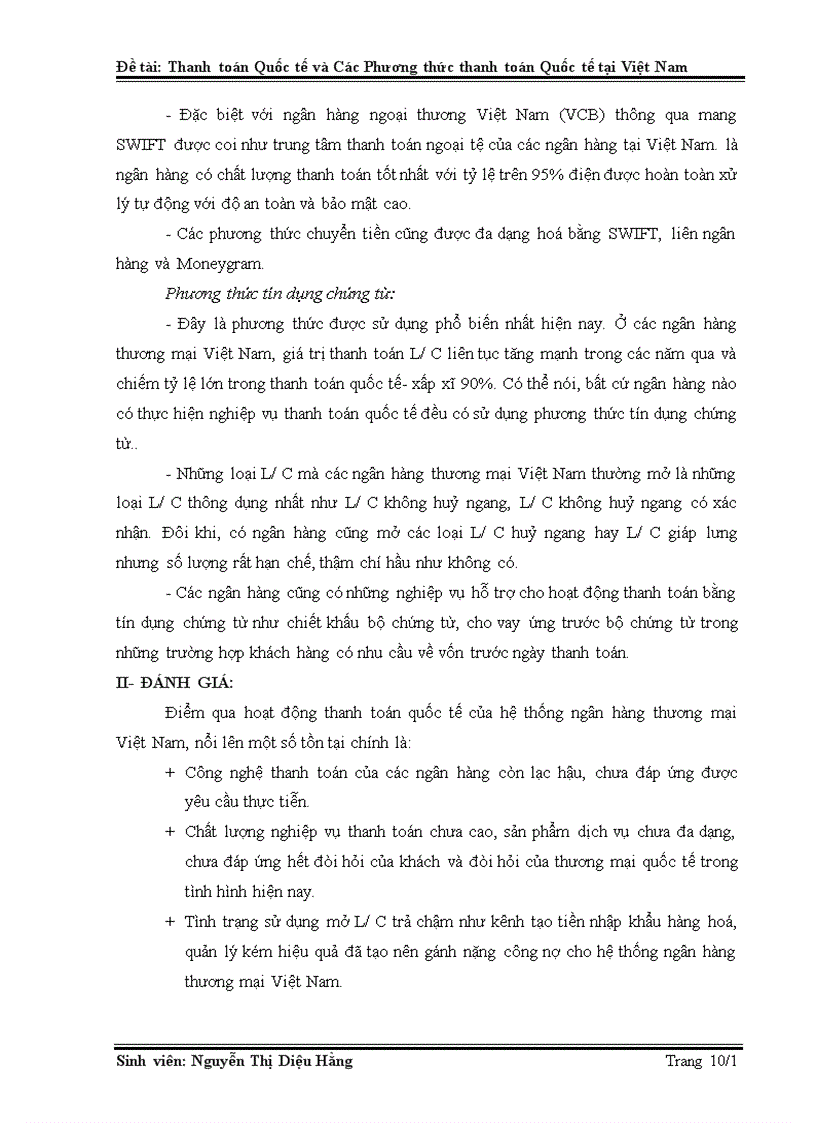 image for page Thanh toán Quốc tế và Các Phương thức thanh toán Quốc tế tại Việt Nam