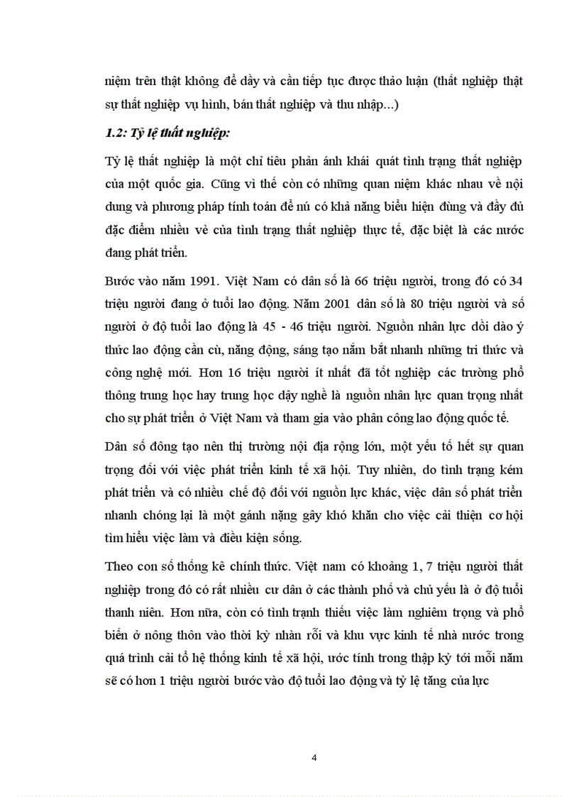 image for page Một số quan điểm về vấn đề thất nghiệp và việc làm của Việt Nam.