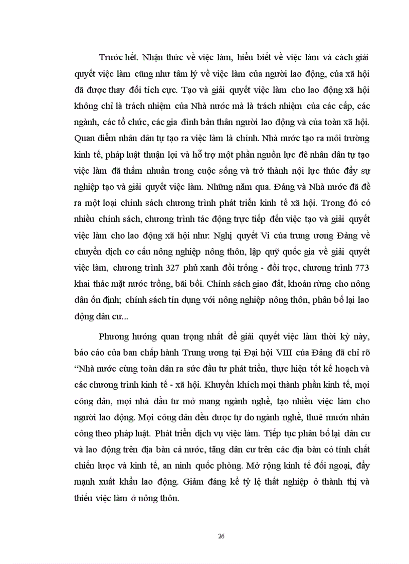 image for page Một số quan điểm về vấn đề thất nghiệp và việc làm của Việt Nam.