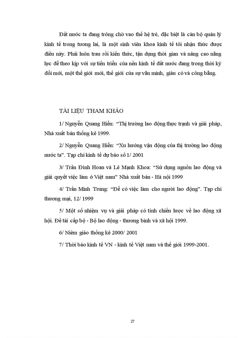 image for page Một số quan điểm về vấn đề thất nghiệp và việc làm của Việt Nam.