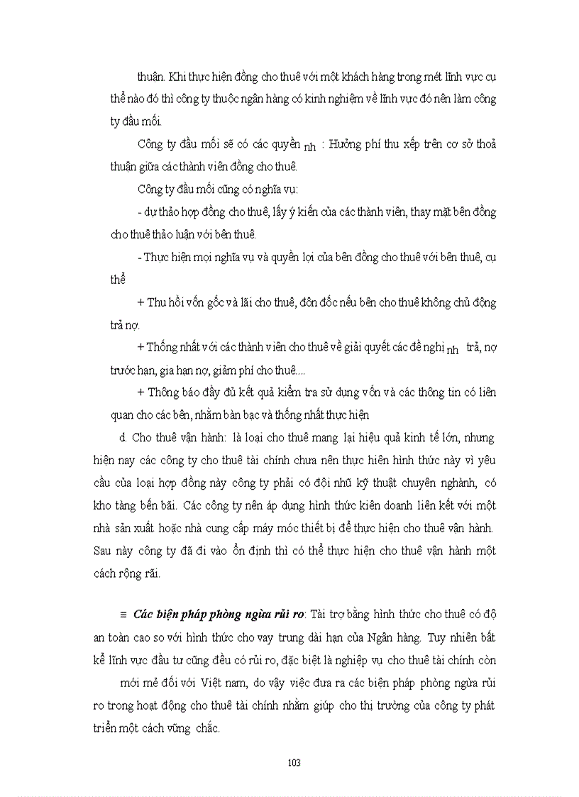 image for page Một số biện pháp nhằm phát triển hoạt động cho thuê tại Công ty cho thuê tài chính – Ngân hàng Công thương Việt Nam