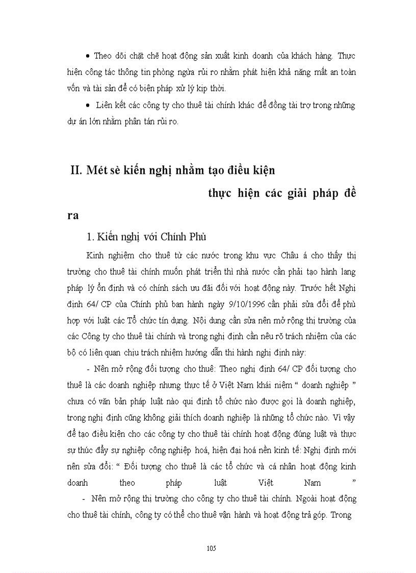 image for page Một số biện pháp nhằm phát triển hoạt động cho thuê tại Công ty cho thuê tài chính – Ngân hàng Công thương Việt Nam
