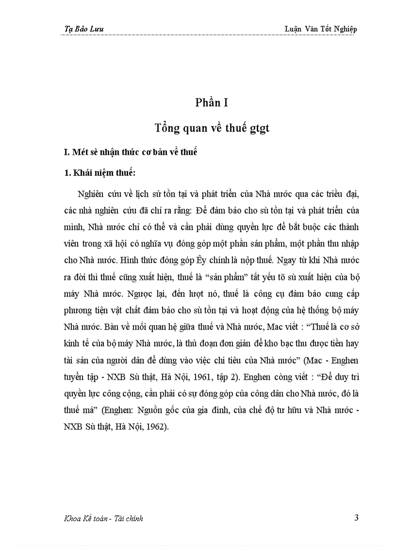 image for page Phần II Tình hình thực hiện luật thuế GTGT tại công ty dệt may hà nội