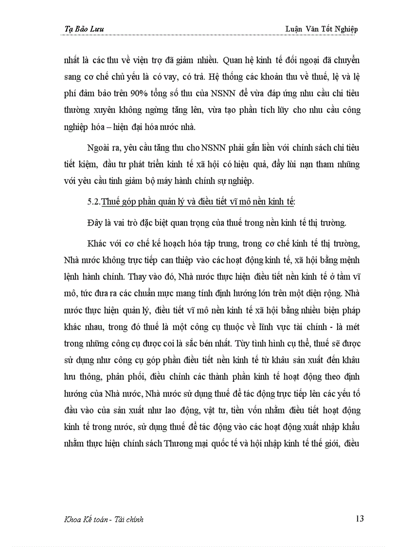 image for page Phần II Tình hình thực hiện luật thuế GTGT tại công ty dệt may hà nội