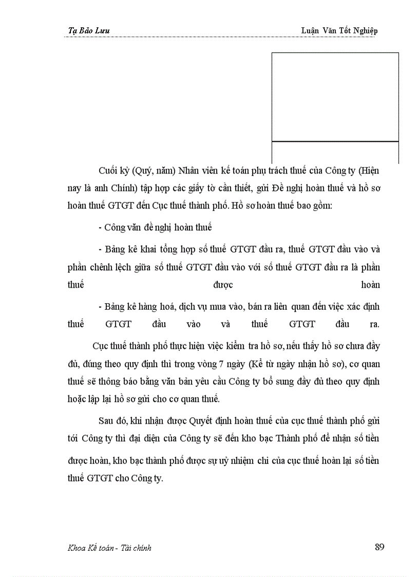 image for page Phần II Tình hình thực hiện luật thuế GTGT tại công ty dệt may hà nội