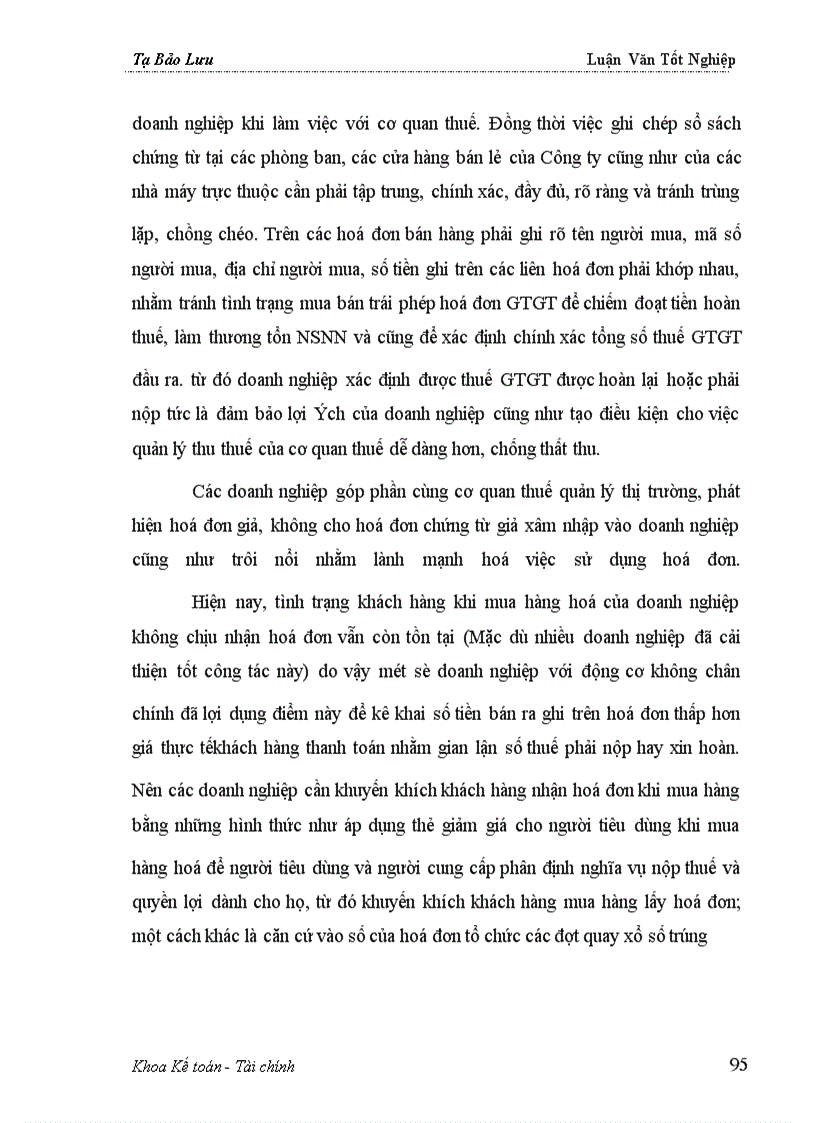 image for page Phần II Tình hình thực hiện luật thuế GTGT tại công ty dệt may hà nội