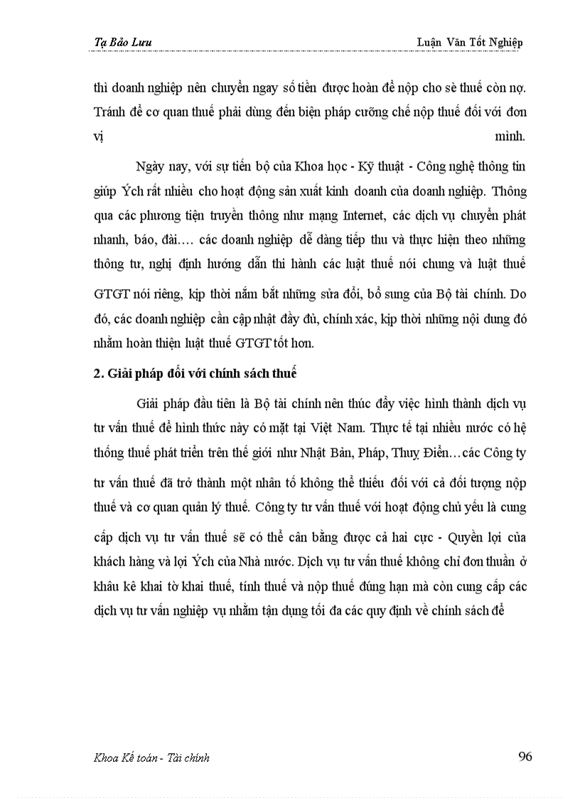 image for page Phần II Tình hình thực hiện luật thuế GTGT tại công ty dệt may hà nội