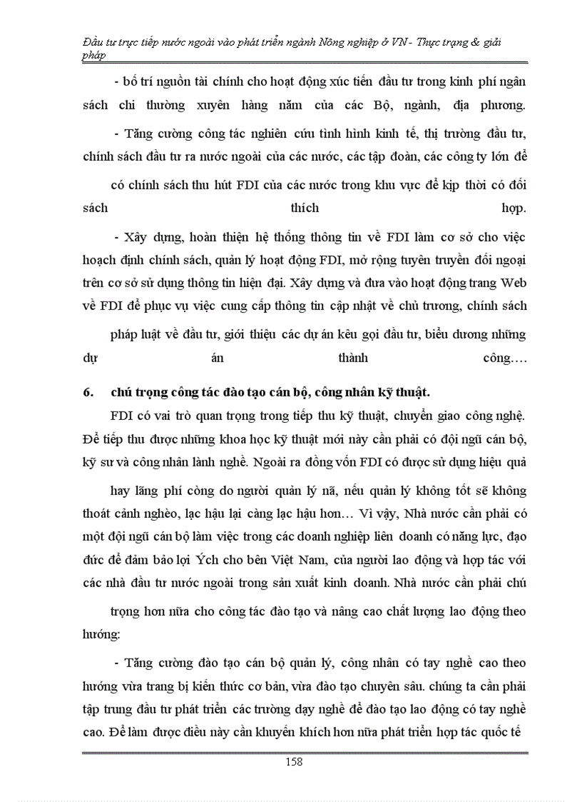 image for page Đầu tư trực tiếp nước ngoài phát triển nông nghiệp Việt Nam - Thực trạng và giải pháp