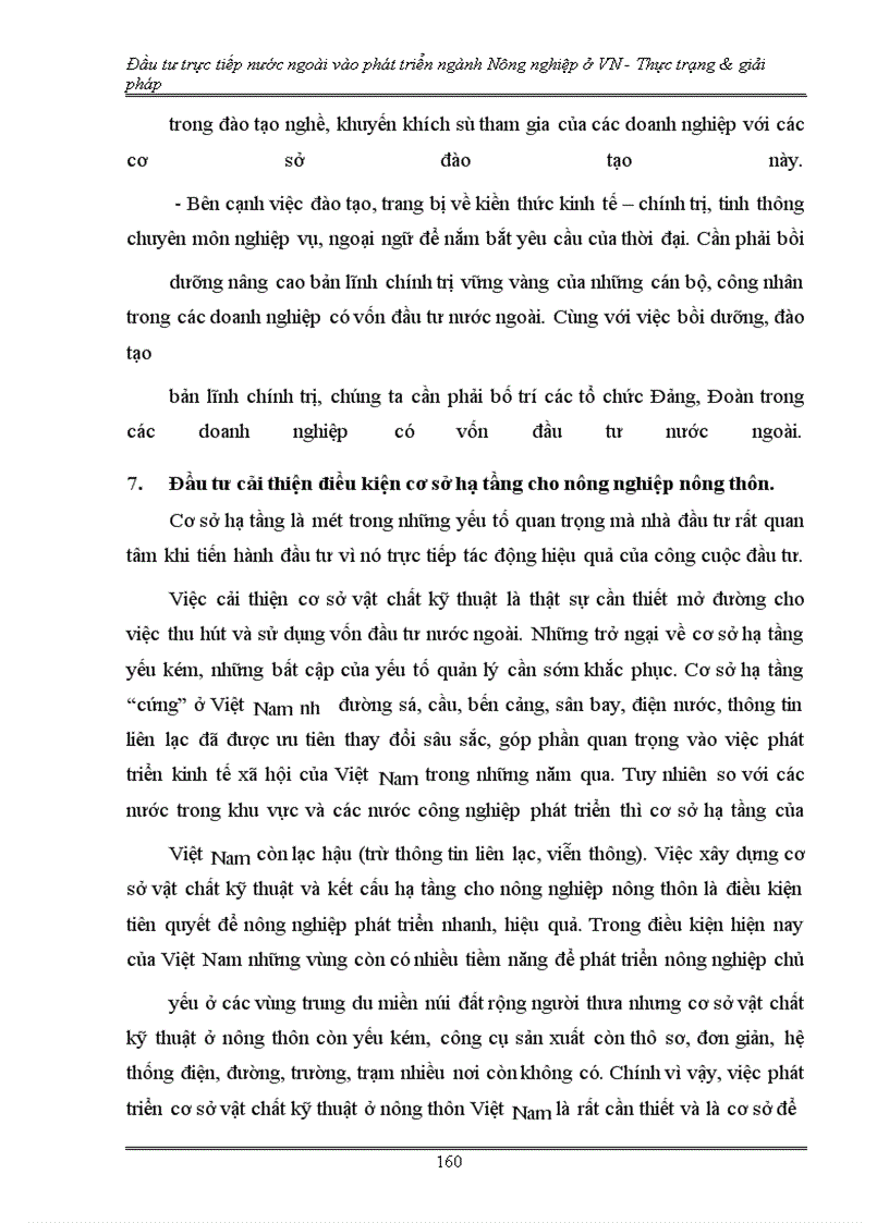 image for page Đầu tư trực tiếp nước ngoài phát triển nông nghiệp Việt Nam - Thực trạng và giải pháp