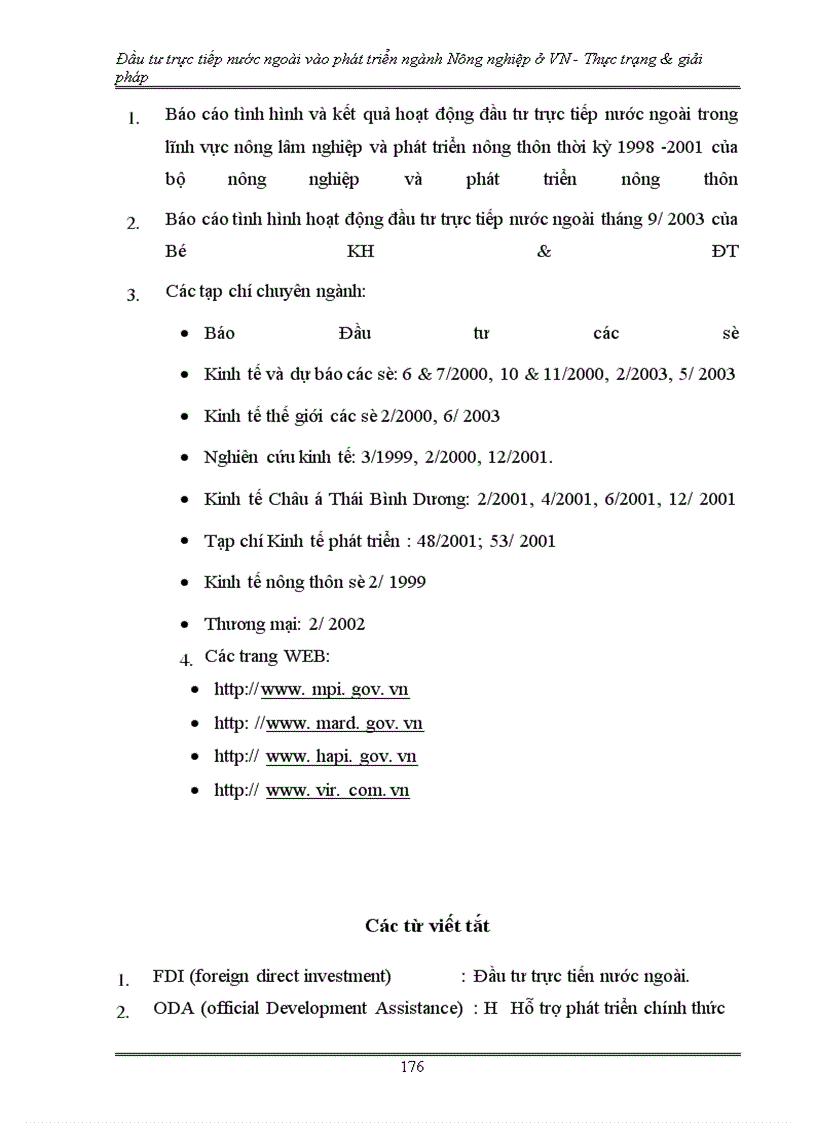 image for page Đầu tư trực tiếp nước ngoài phát triển nông nghiệp Việt Nam - Thực trạng và giải pháp
