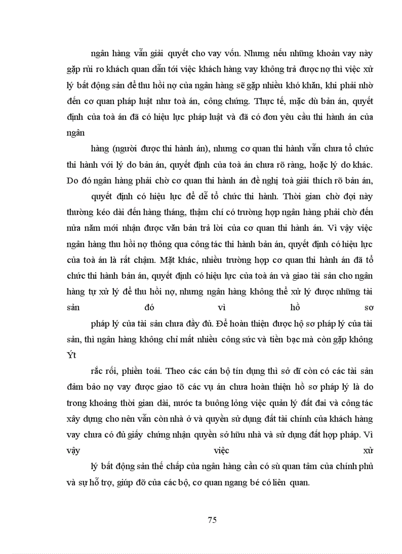 image for page Một số vấn đề về định giá, quản lý và xử lý bất động sản thế chấp tại SGDI-NHCTVN