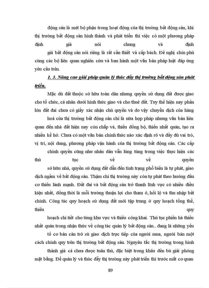 image for page Một số vấn đề về định giá, quản lý và xử lý bất động sản thế chấp tại SGDI-NHCTVN