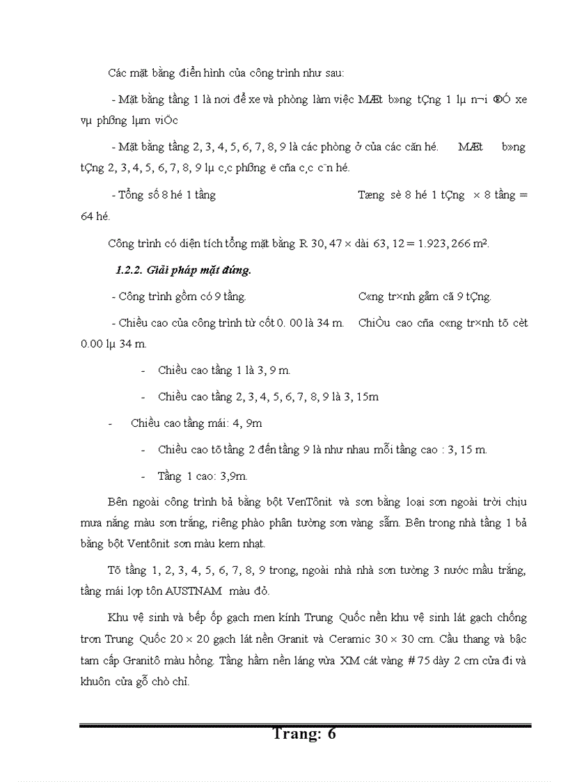 image for page Thiết kế tổ chức thi công: toà nhà cao tầng Sông đà nhân chính – phường nhân chính, Thanh xuân, Hà nội