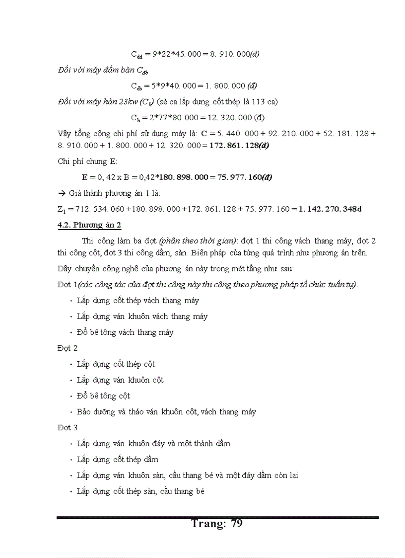 image for page Thiết kế tổ chức thi công: toà nhà cao tầng Sông đà nhân chính – phường nhân chính, Thanh xuân, Hà nội