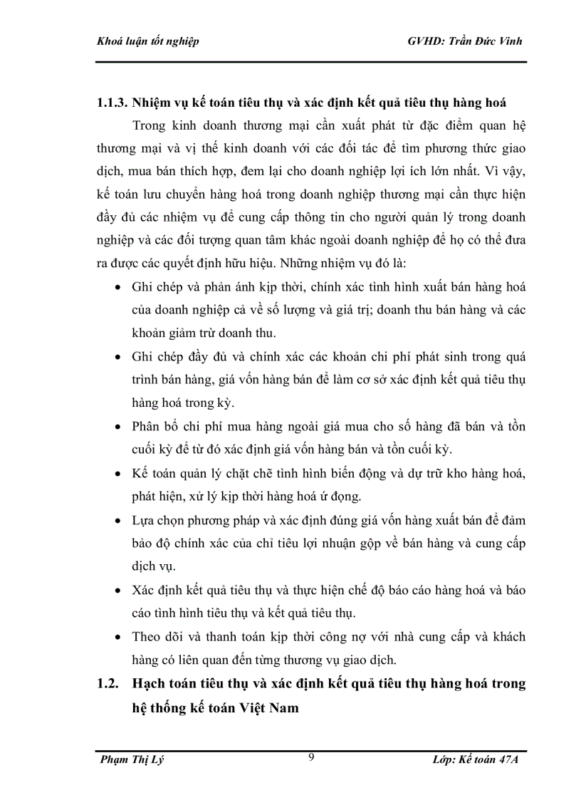 image for page Hoàn thiện hạch toán tiêu thụ và xác định kết quả tiêu thụ hàng hoá tại công ty trách nhiệm hữu hạn Phân phối FPT