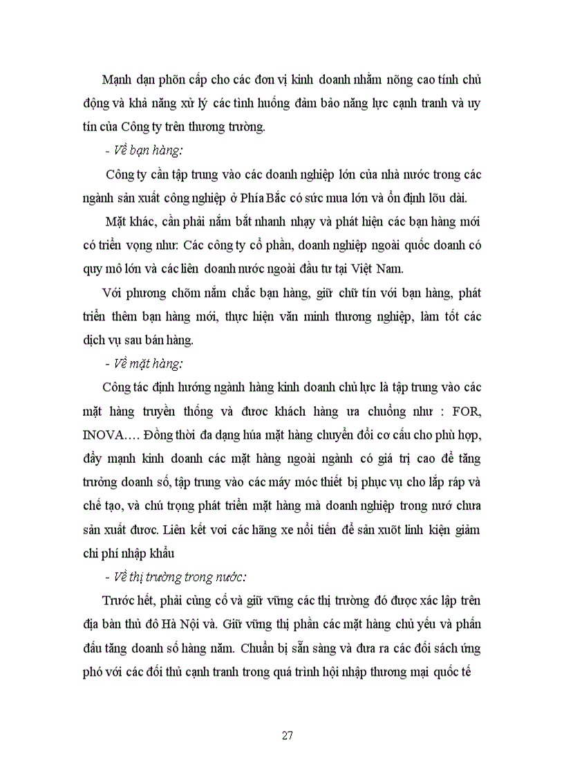 image for page Hoạt động sản xuất kinh doanh của công ty Cổ phần xuất nhập khẩu ôtô Hà Nội