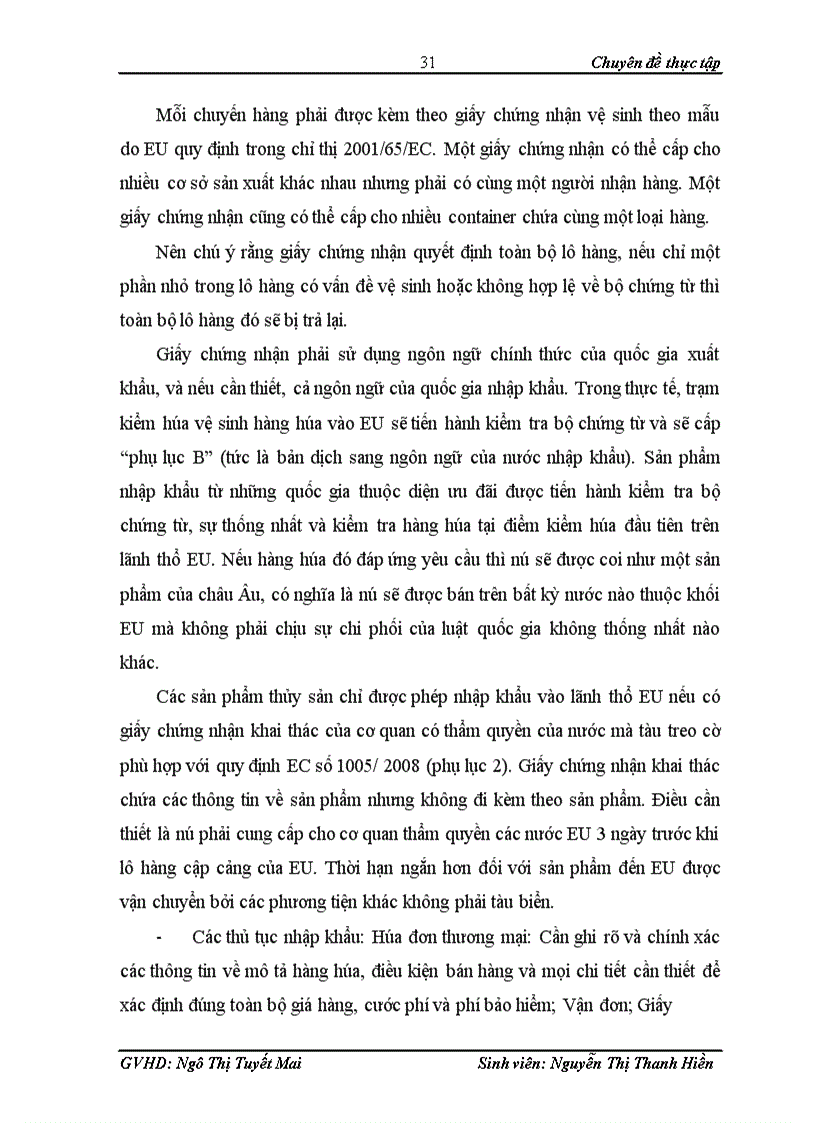 image for page Giải pháp để hàng thủy sản Việt Nam vượt qua những rào cản kỹ thuật của EU