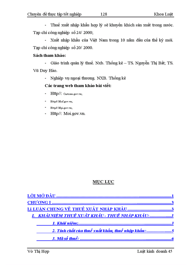 image for page Thực trạng thực hiện Luật thuế xuất nhập khẩu tại công ty kinh doanh và xuất nhập khẩu Viglacera.