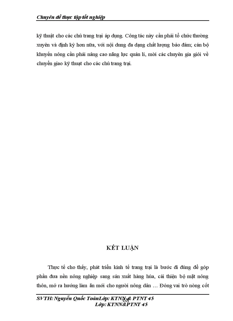 image for page Thực trạng và giải pháp phát triển kinh tế trang trại ở tỉnh Thanh Hóa giai đoạn 2006 – 2010.