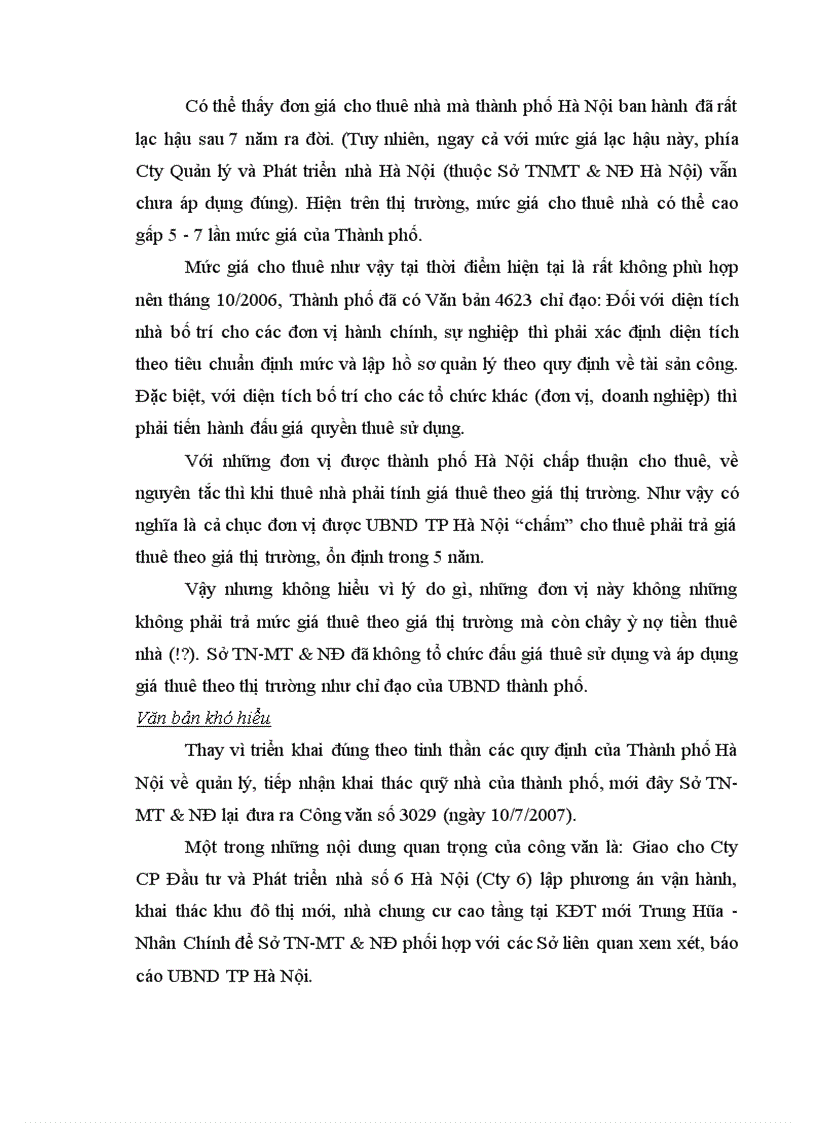image for page Thực trạng thất thoát lãng phí trong xây dựng chung cư ở việt nam giai đoạn 2005-2009