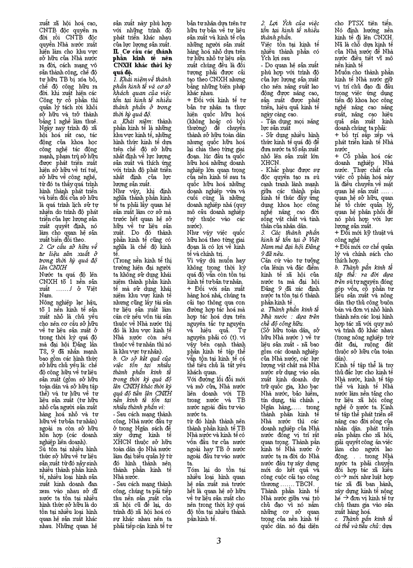 image for page Câu hỏi ôn tập: Thời kỳ quá độ lên CNXH ở Việt Nam