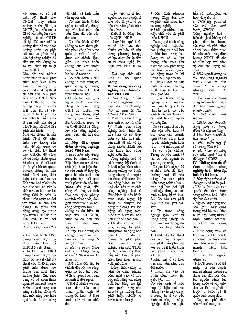 image for page Câu hỏi ôn tập: Thời kỳ quá độ lên CNXH ở Việt Nam