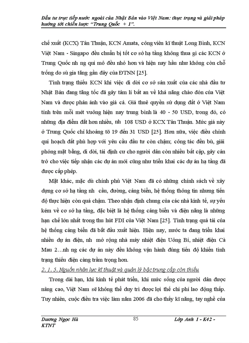 image for page Đầu tư trực tiếp nước ngoài của Nhật Bản vào Việt Nam: thực trạng và giải pháp hướng tới chiến lược Trung Quốc + .