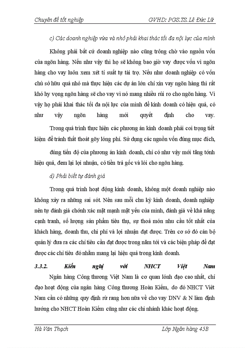 image for page Mở rộng cho vay đối với các doanh nghiệp vừa và nhỏ tại chi nhánh Ngân hàng Công Thương Hoàn Kiếm