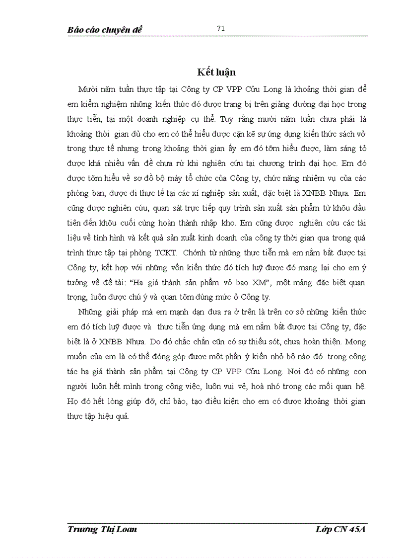 image for page Một số giải pháp nhằm hạ giá thành sản phẩm vỏ bao xi măng tại Công ty CP VPP Cửu Long