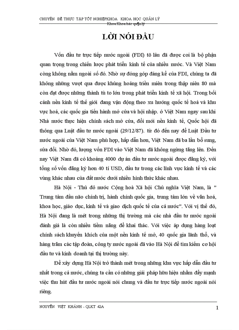 image for page Một số giải pháp nhằm đẩy mạnh việc thu hút vốn đầu tư trực tiếp nước ngoài vào Hà Nội trong thời gian tới