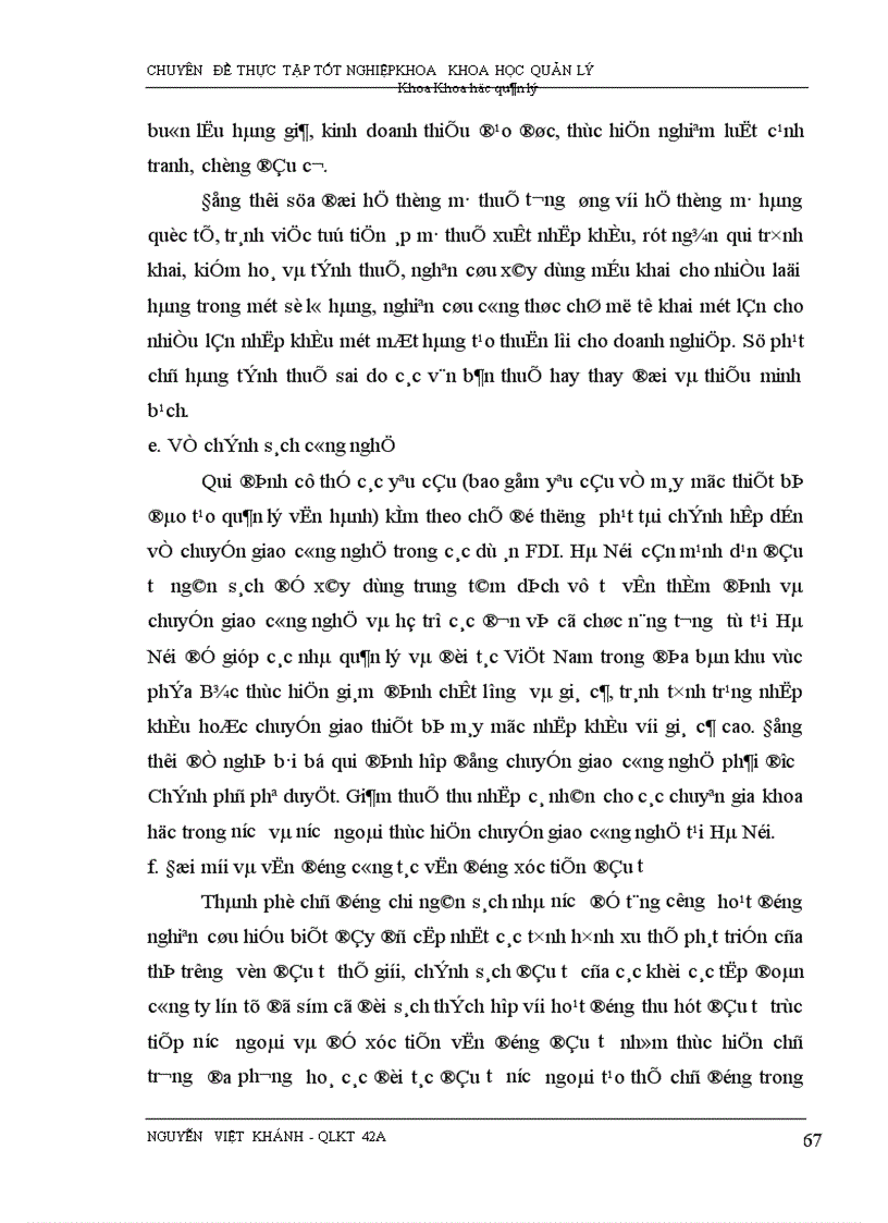 image for page Một số giải pháp nhằm đẩy mạnh việc thu hút vốn đầu tư trực tiếp nước ngoài vào Hà Nội trong thời gian tới