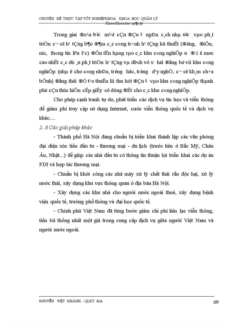 image for page Một số giải pháp nhằm đẩy mạnh việc thu hút vốn đầu tư trực tiếp nước ngoài vào Hà Nội trong thời gian tới