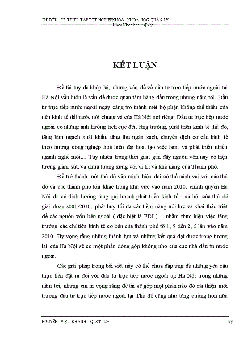 image for page Một số giải pháp nhằm đẩy mạnh việc thu hút vốn đầu tư trực tiếp nước ngoài vào Hà Nội trong thời gian tới